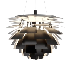 PH Artichoke Ø84 lampa wisząca, czarna